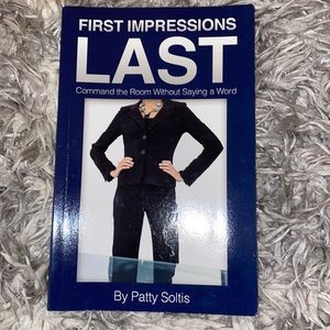 First impressions last NEW BOOK
